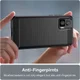 Motorola Edge 30 Neo Hoesje Geborsteld TPU Flexibele Back Cover Zwart afbeelding 2
