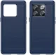 OnePlus 10T Hoesje Geborsteld TPU Flexibele Back Cover Blauw afbeelding 2