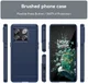 OnePlus 10T Hoesje Geborsteld TPU Flexibele Back Cover Blauw afbeelding 9