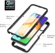 Xiaomi Redmi 10C Hoesje Full Protect 360° Cover Hybride Zwart afbeelding 9