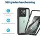 Xiaomi Redmi 10C Hoesje Full Protect 360° Cover Hybride Zwart afbeelding 2