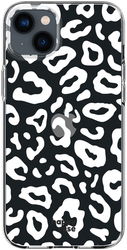 HappyCase iPhone 14 Hoesje Flexibel TPU Luipaard Print afbeelding