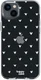 HappyCase iPhone 14 Hoesje Flexibel TPU Hartjes Print afbeelding 1