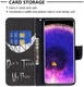 Oppo A57 / A57s / A77 Hoesje Portemonnee Book Case Don't Touch Print afbeelding 3