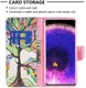 Oppo A57 / A57s / A77 Hoesje Portemonnee Book Case Tree Print afbeelding 4