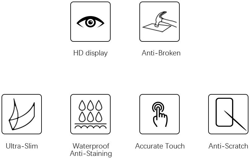 Oppo A57 / A57s / A77 Screen Protector 0.3mm Arc Edge Tempered Glass afbeelding 3