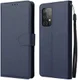 Samsung Galaxy A52 / A52S Hoesje Wallet Book Case Kunstleer Blauw afbeelding 2