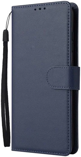 Samsung Galaxy A52 / A52S Hoesje Wallet Book Case Kunstleer Blauw afbeelding 5