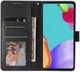 Samsung Galaxy A52 / A52S Hoesje Wallet Book Case Kunstleer Zwart