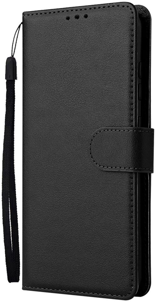 Samsung Galaxy A52 / A52S Hoesje Wallet Book Case Kunstleer Zwart afbeelding 5