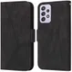 Samsung Galaxy A52 / A52S Hoesje Kunstleer Wallet Book Case Zwart afbeelding 2