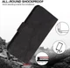 Samsung Galaxy A52 / A52S Hoesje Kunstleer Wallet Book Case Zwart afbeelding 4