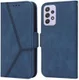 Samsung Galaxy A52 / A52S Hoesje Kunstleer Wallet Book Case Blauw afbeelding 2