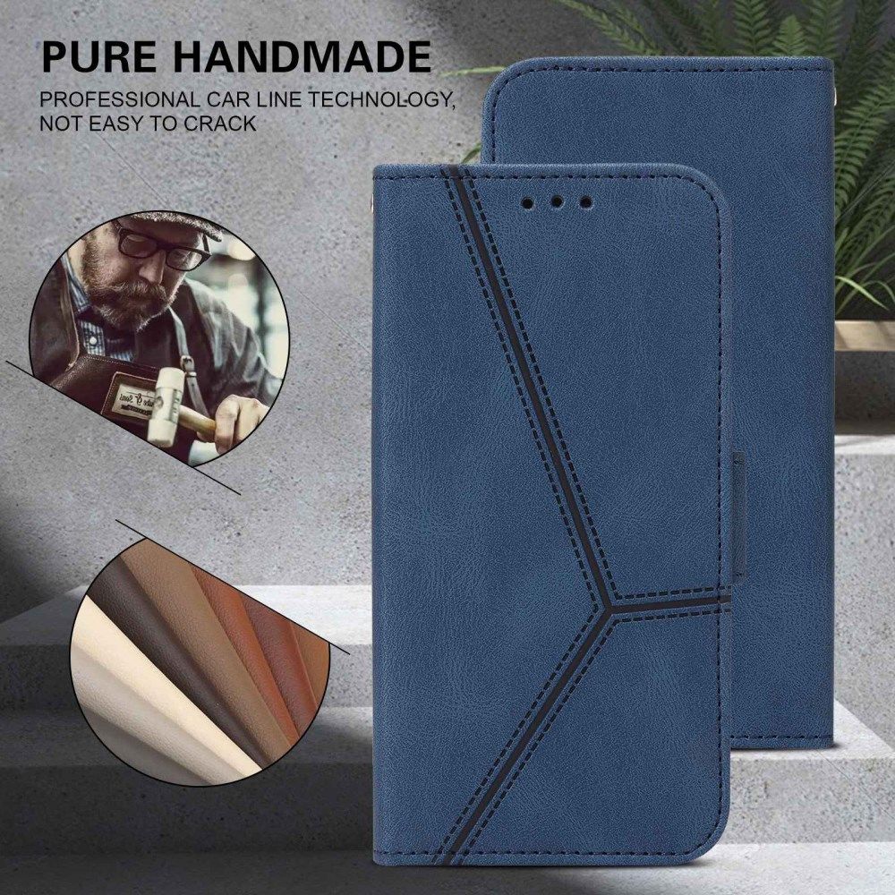 Samsung Galaxy A52 / A52S Hoesje Kunstleer Wallet Book Case Blauw afbeelding 6