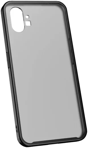 Nothing Phone (1) Hoesje Armor Back Cover Transparant Zwart afbeelding 4