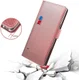 Samsung Galaxy A52 / A52S Hoesje met Kaarthouder en Spiegel Roze Goud afbeelding 6