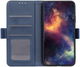 Sony Xperia 5 IV Hoesje Vintage Wallet Book Case Blauw afbeelding 1