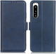 Sony Xperia 5 IV Hoesje Vintage Wallet Book Case Blauw afbeelding 5