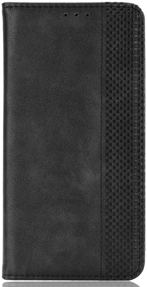 Motorola Edge 30 Fusion Hoesje Wallet Book Case Kunstleer Zwart afbeelding 3