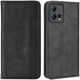 Motorola Edge 30 Fusion Hoesje Wallet Book Case Kunstleer Zwart afbeelding 4