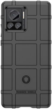 Motorola Edge 30 Ultra Hoesje Shock Proof Rugged Back Cover Zwart
