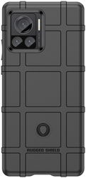 Motorola Edge 30 Ultra Hoesje Shock Proof Rugged Back Cover Zwart afbeelding