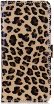 Sony Xperia 5 IV Hoesje Portemonnee Book Case met Luipaard Print