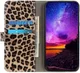 Sony Xperia 5 IV Hoesje Portemonnee Book Case met Luipaard Print afbeelding 2