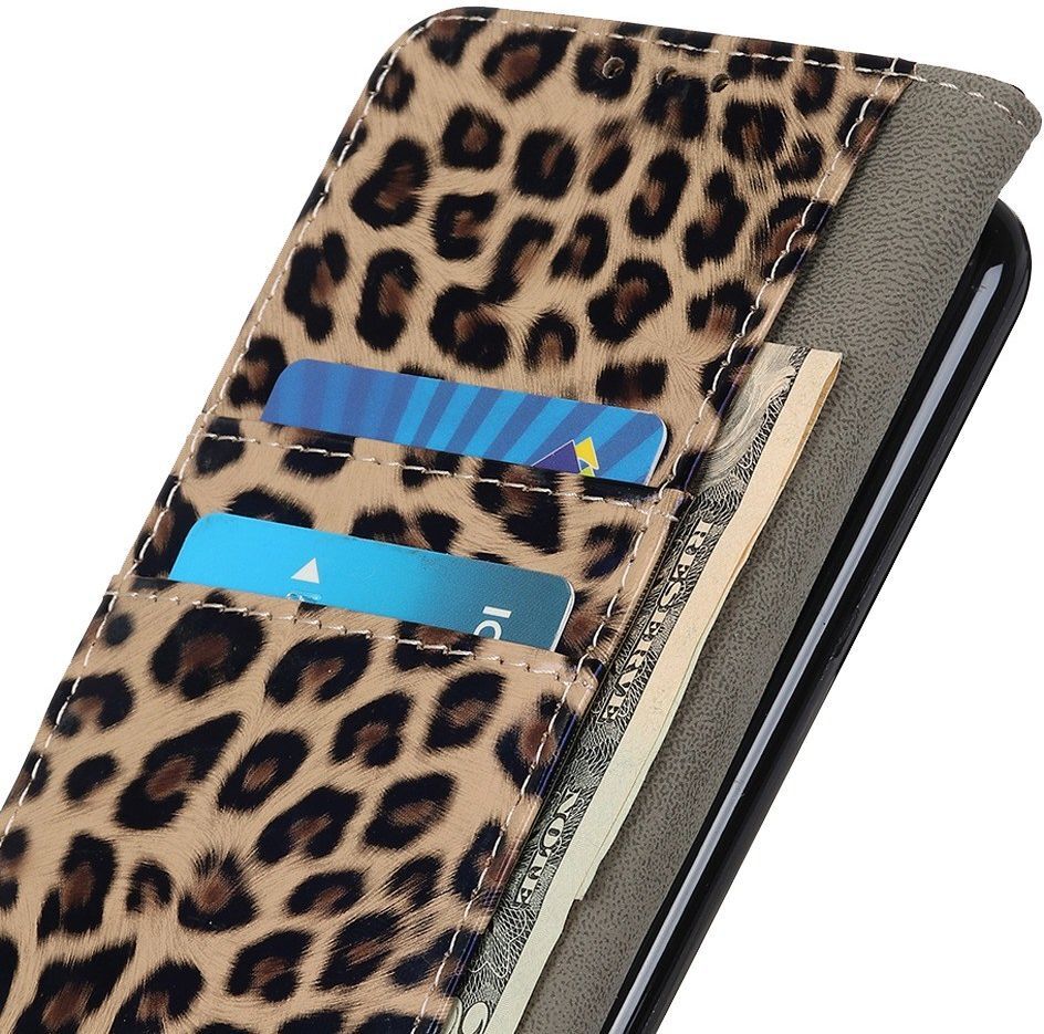 Sony Xperia 5 IV Hoesje Portemonnee Book Case met Luipaard Print afbeelding 6