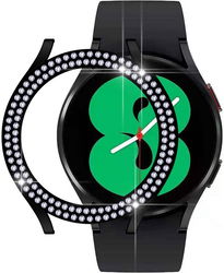Samsung Galaxy Watch 5 40MM Hoesje - Hard Plastic - Bumper - Zwart afbeelding