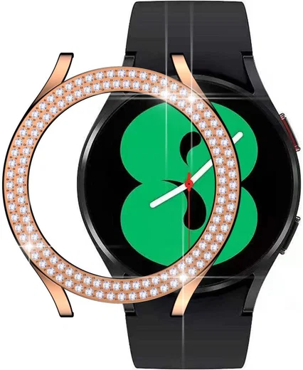 Samsung Galaxy Watch 5 40MM Hoesje - Hard Plastic - Bumper - Roze Goud afbeelding 1