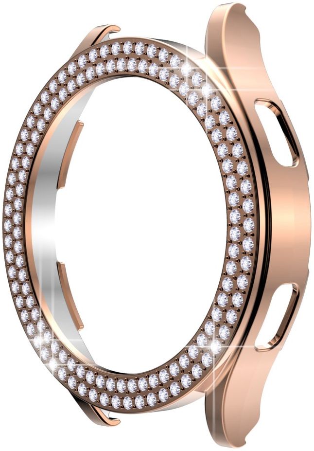 Samsung Galaxy Watch 5 40MM Hoesje - Hard Plastic - Bumper - Roze Goud afbeelding 3