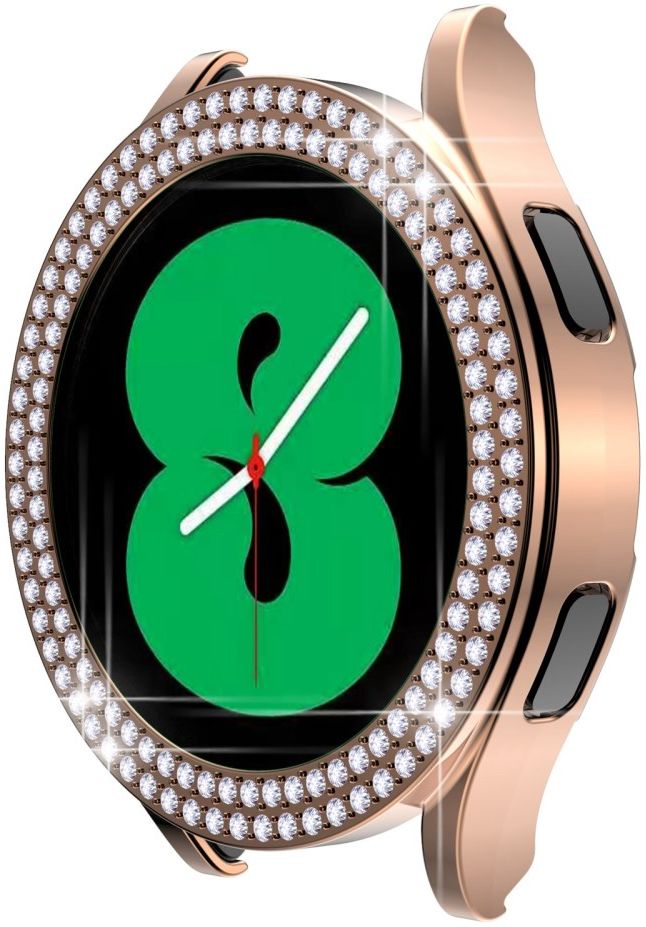 Samsung Galaxy Watch 5 40MM Hoesje - Hard Plastic - Bumper - Roze Goud afbeelding 4
