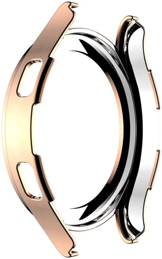 Samsung Galaxy Watch 5 40MM Hoesje - Hard Plastic - Bumper - Roze Goud afbeelding 5