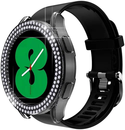 Samsung Galaxy Watch 5 40MM Hoesje - Hard Plastic - Bumper - Transparant afbeelding 2