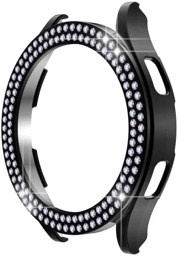 Samsung Galaxy Watch 5 44MM Hoesje - Hard Plastic - Bumper - Zwart afbeelding 3