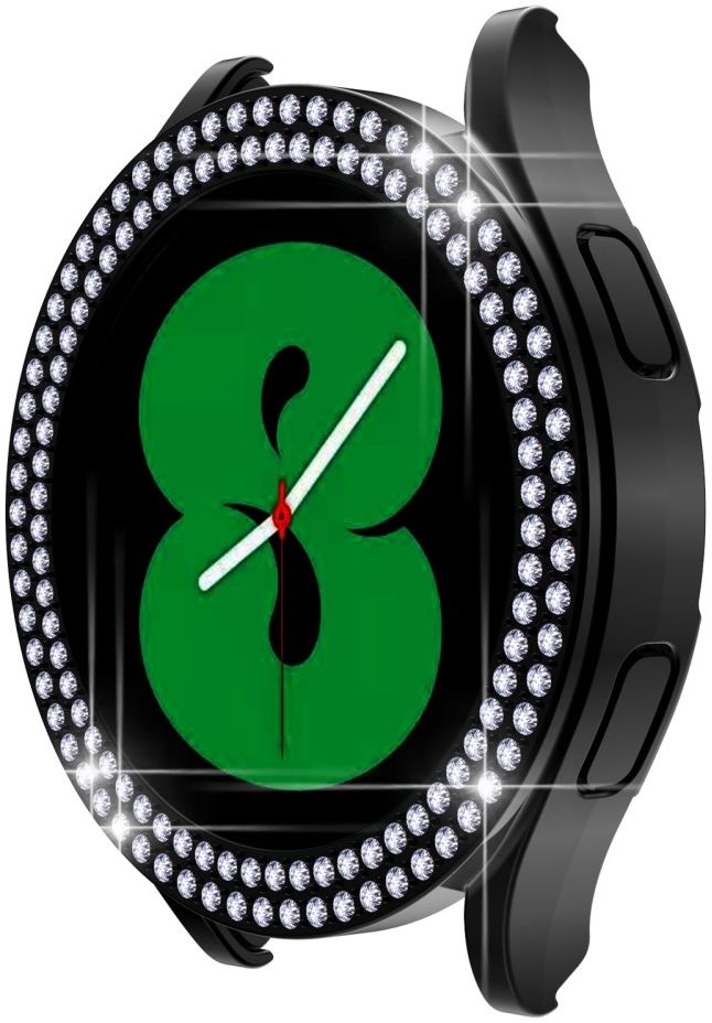 Samsung Galaxy Watch 5 44MM Hoesje - Hard Plastic - Bumper - Zwart afbeelding 4