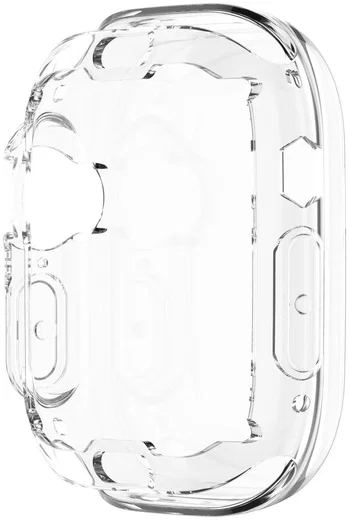 Apple Watch Ultra 3/2/1 Hoesje TPU - Ingebouwde Screen Protector - Transparant afbeelding 6