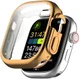 Apple Watch Ultra 3/2/1 Hoesje TPU - Ingebouwde Screen Protector - Roze Goud