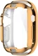 Apple Watch Ultra 3/2/1 Hoesje TPU - Ingebouwde Screen Protector - Roze Goud afbeelding 6