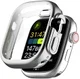 Apple Watch Ultra 3/2/1 Hoesje TPU - Ingebouwde Screen Protector - Zilver