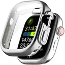 Apple Watch Ultra 3/2/1 Hoesje TPU - Ingebouwde Screen Protector - Zilver