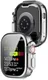 Apple Watch Ultra 3/2/1 Hoesje TPU - Ingebouwde Screen Protector - Zilver afbeelding 2