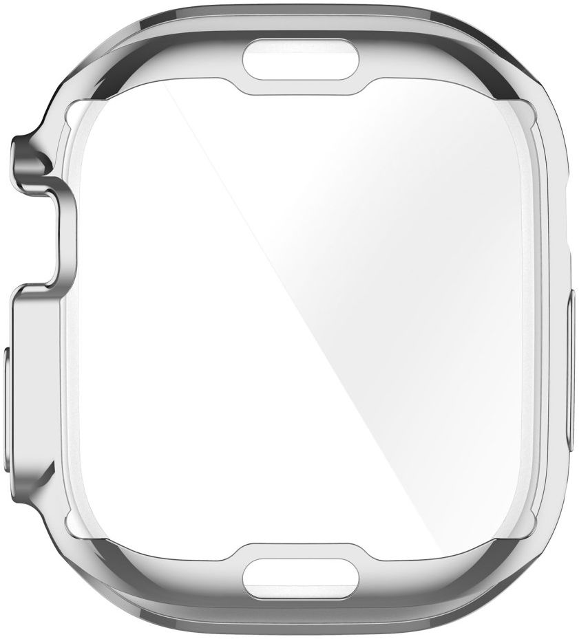 Apple Watch Ultra 3/2/1 Hoesje TPU - Ingebouwde Screen Protector - Zilver afbeelding 7
