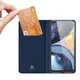 Dux Ducis Skin Pro Motorola Moto G22 / E32s Hoesje Portemonnee Blauw afbeelding 1