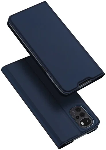 Dux Ducis Skin Pro Motorola Moto G22 / E32s Hoesje Portemonnee Blauw afbeelding 4