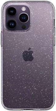 HappyCase iPhone 14 Pro Hoesje Flexibel TPU Glitter Print