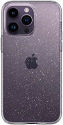 HappyCase iPhone 14 Pro Hoesje Flexibel TPU Glitter Print afbeelding