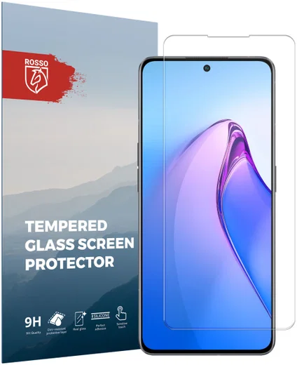 Rosso Oppo Reno 8 Pro 9H Tempered Glass Screen Protector afbeelding 1