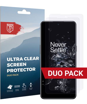 Rosso OnePlus 10T Ultra Clear Screen Protector Duo Pack